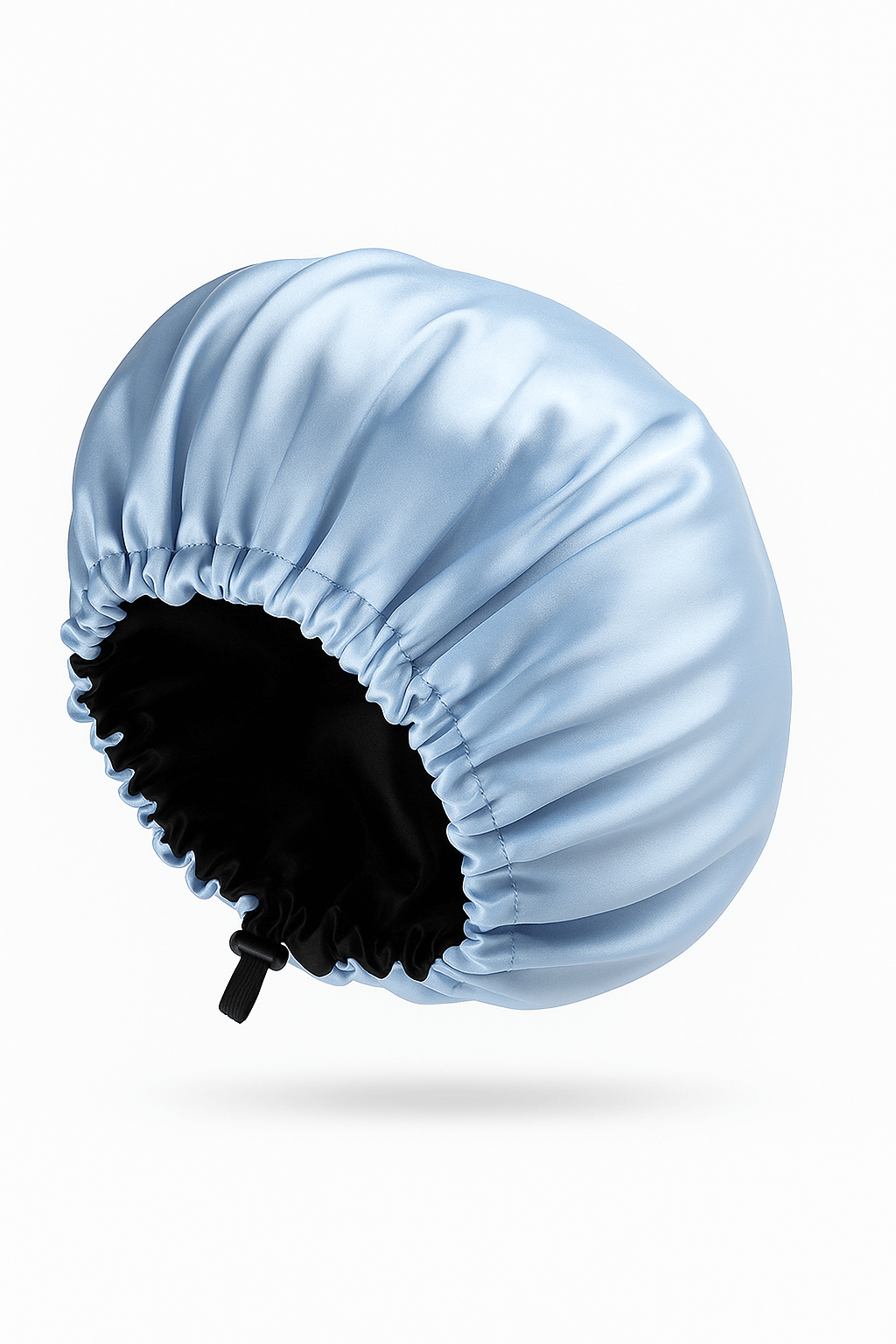 Bonnet en satin ajustable à double épaisseur
