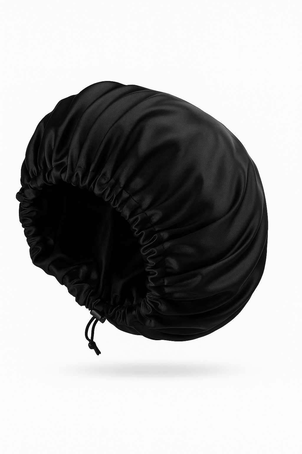 Bonnet en satin ajustable à double épaisseur