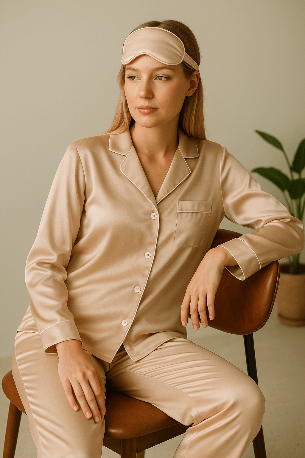 Pyjama en satin - Midnight