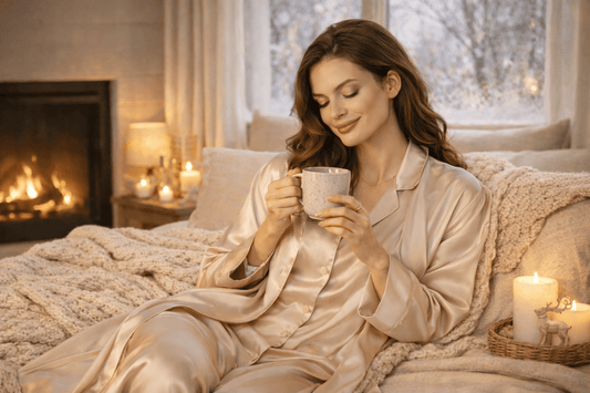 Pourquoi l’hiver est la saison idéale pour adopter la soie dans ses vêtements de nuit