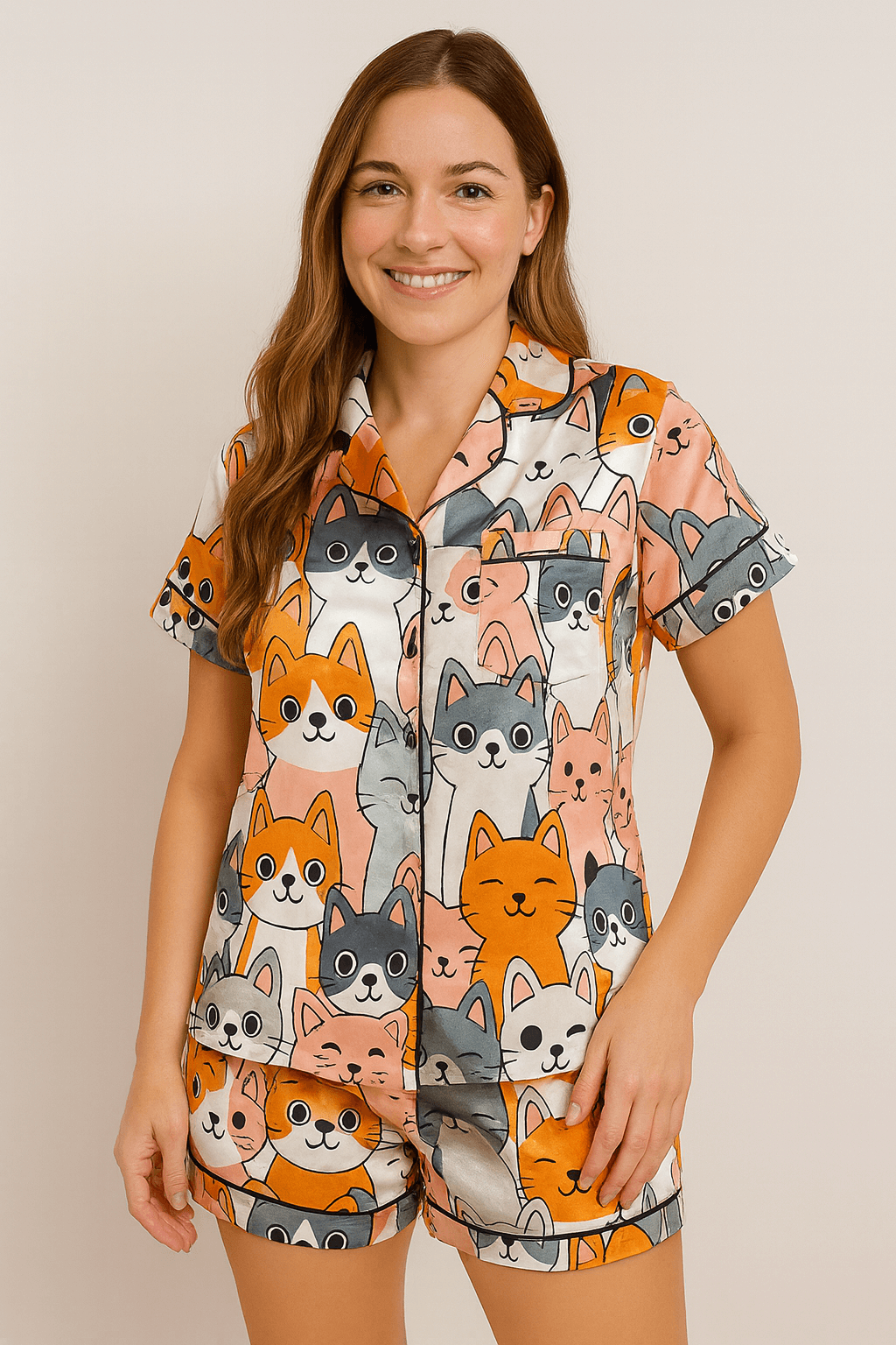 Pyjama en Satin - Kawai